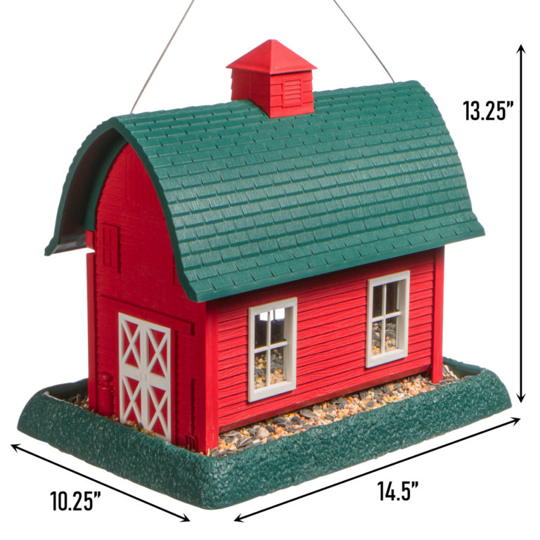 North States Large Red Barn Birdfeeder - Corrales, NM - Village Mercantile  Store