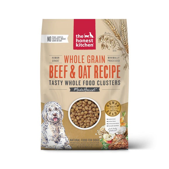 The Honest Kitchen Whole Food Clusters Whole Grain Beef & Oat Dry Dog Food