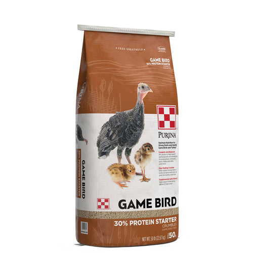 Purina® Game Bird 30% Protein Starter (50 lbs)