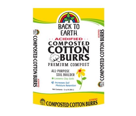 Back to Earth Acidified Cotton Burr Premium Compost (2 cu ft)