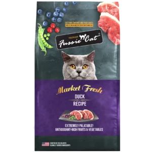 Fussie Cat Market Fresh Grain Free Duck Recipe Dry Cat Food (10-lb)