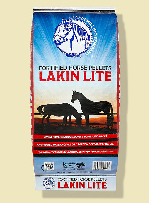 Lakin Milling Lakin Lite Fortified Horse Pellets