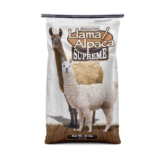 Bluebonnet Llama/Alpaca Supreme Food