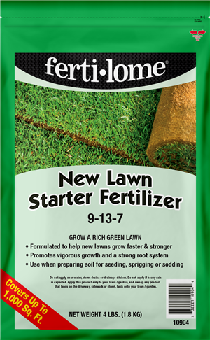 Ferti-lome NEW LAWN STARTER FERTILIZER 9-13-7 (4 lb)