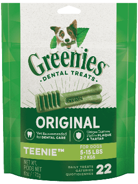 Greenies Teenie Original Dental Dog Chews (12-oz, single pouch)